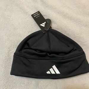 Adidas Black Beanie. NWT